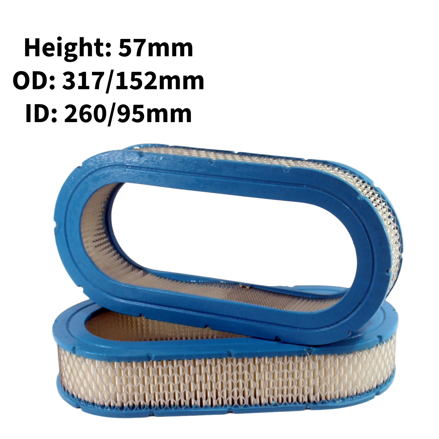 Air Filter - Twin SU / Hitachi - 260x95mm Inner Diameter