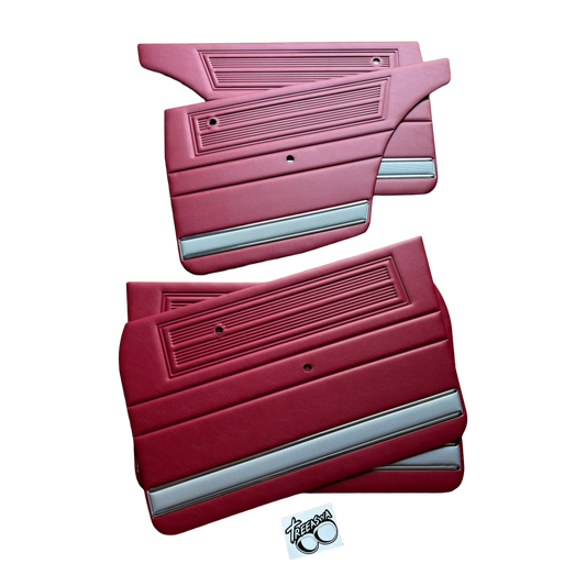 Reproduction Door Trims - Datsun 1600 - JDM Deluxe - Set of 4