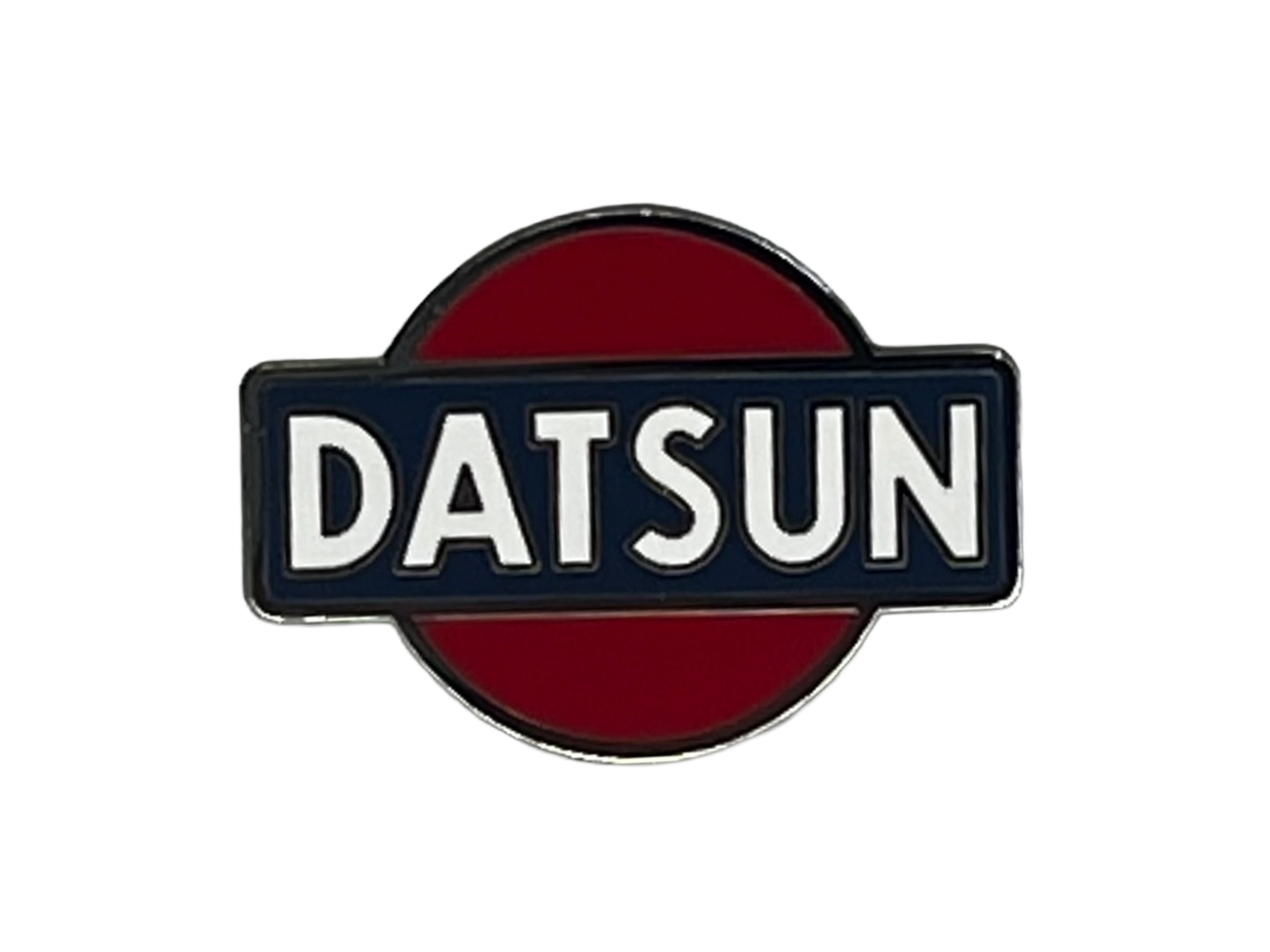 Datsun Badge Enamel Lapel Pin - 28mm Wide
