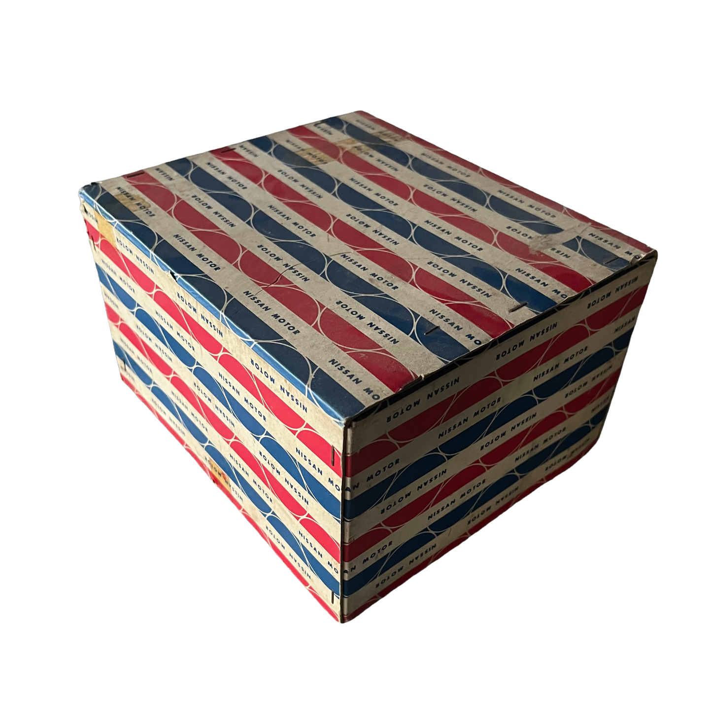 Flag - "NISSAN MOTOR" - Reproduced From Old Packaging - ~90x150cm