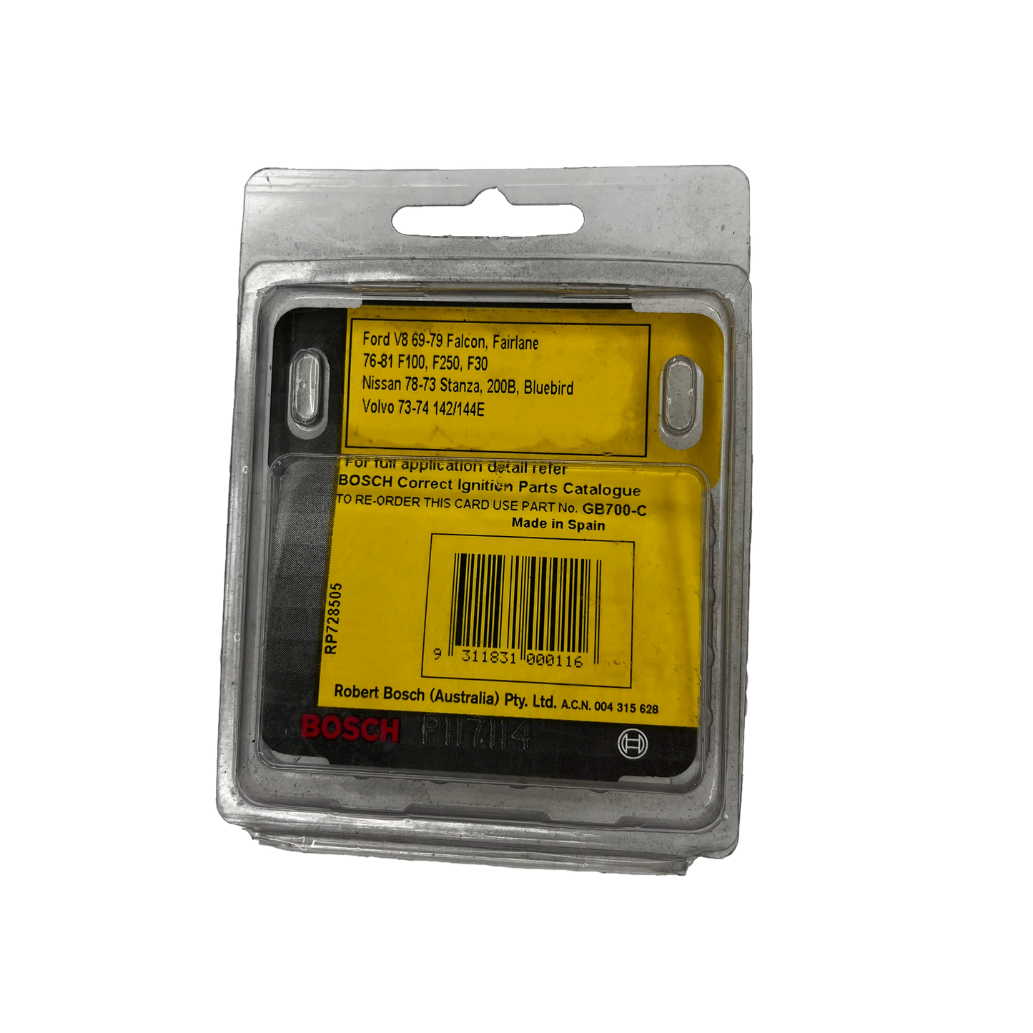 Distributor Contact Points - GB700