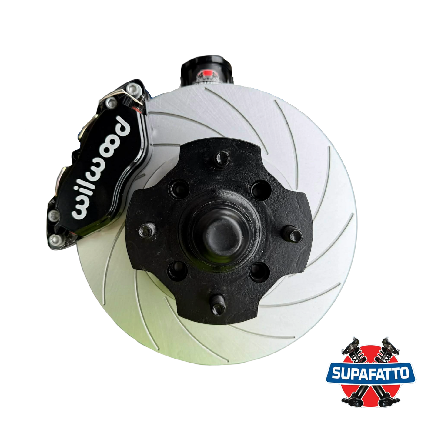 Brake Upgrade - 4-Pot Wilwood Brakes - 280mm R-Spec Slotted Rotors + Adapters - Most Models