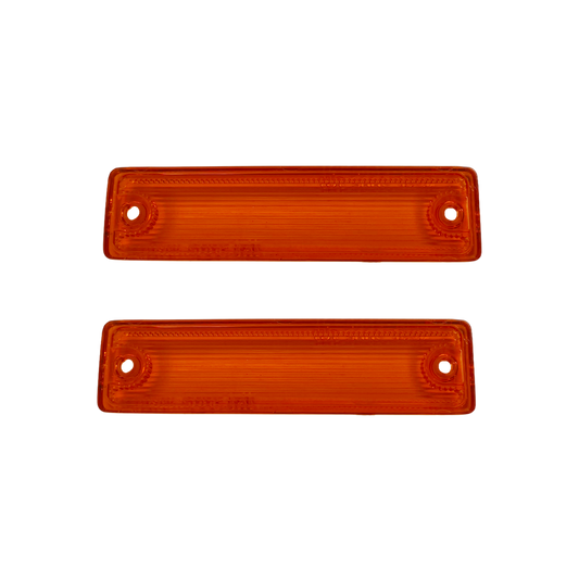 Side Indicator Lenses - Datsun 1200 - Pair