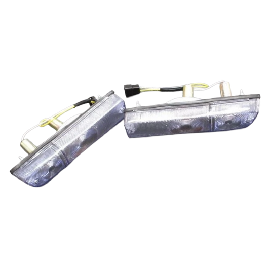 Front Indicators - Datsun 1200 - Clear Aftermarket Pair