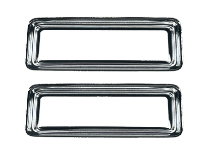 Side Indicator Lenses + Surrounds - Datsun 1200 - Pair