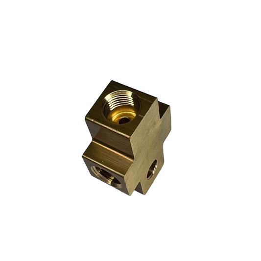 Brake T-Union Fitting - M10x1.0 Inverted Flare