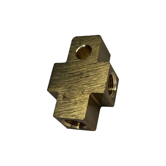 Brake T-Union Fitting - M10x1.0 Inverted Flare