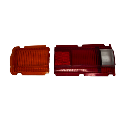 Damaged Genuine Late Datsun 1600 510 Taillight Lens - Passenger