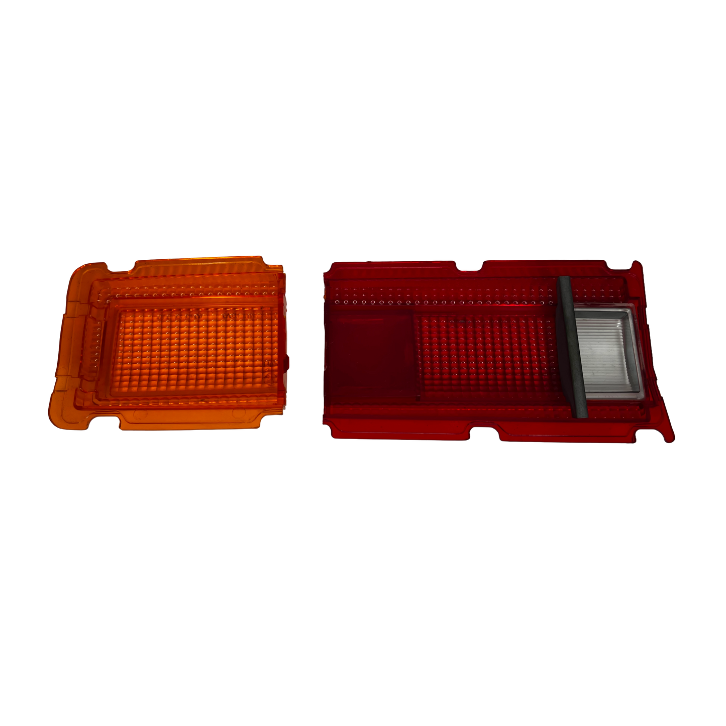 Damaged Genuine Late Datsun 1600 510 Taillight Lens - Passenger