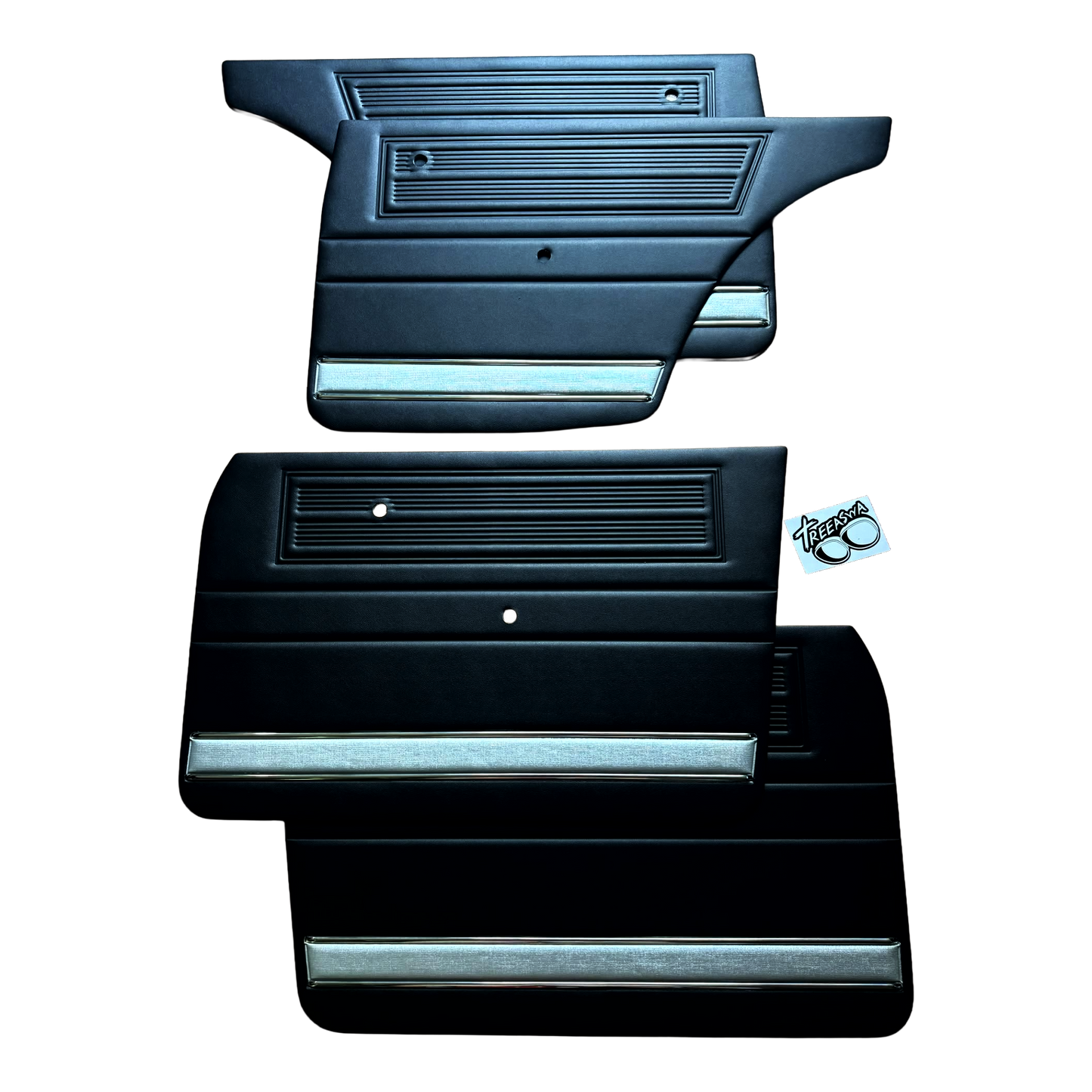 Reproduction Door Trims -  Datsun 1600 - JDM Deluxe - Set of 4