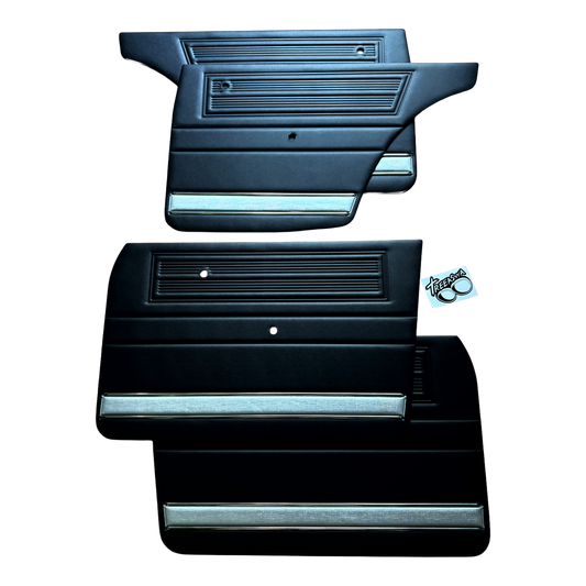 Reproduction Door Trims -  Datsun 1600 - JDM Deluxe - Set of 4