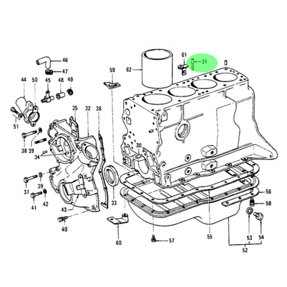 Engine Block Oil Jet - L-Series