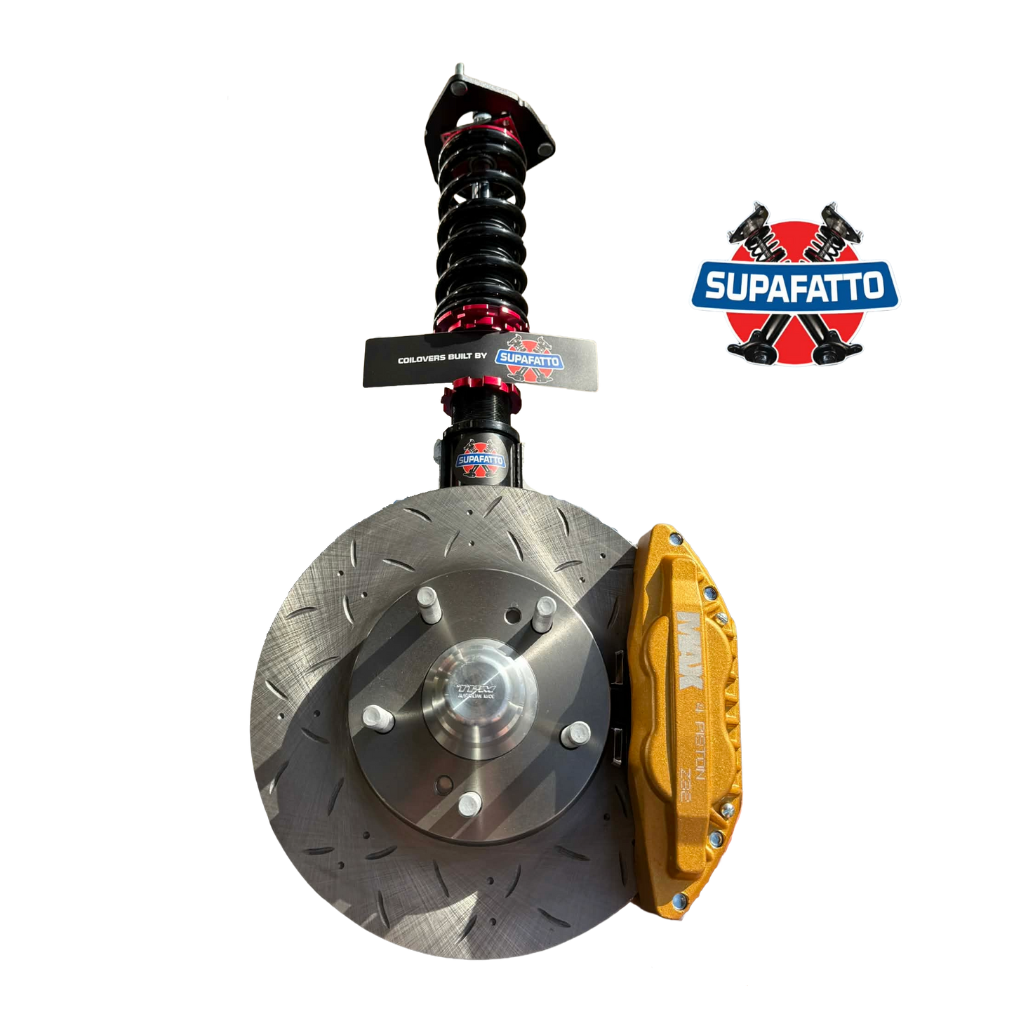 Front Coilovers - PPM 240sx Calipers - 5x114.3mm Billet Hubs - 1200 / 120y