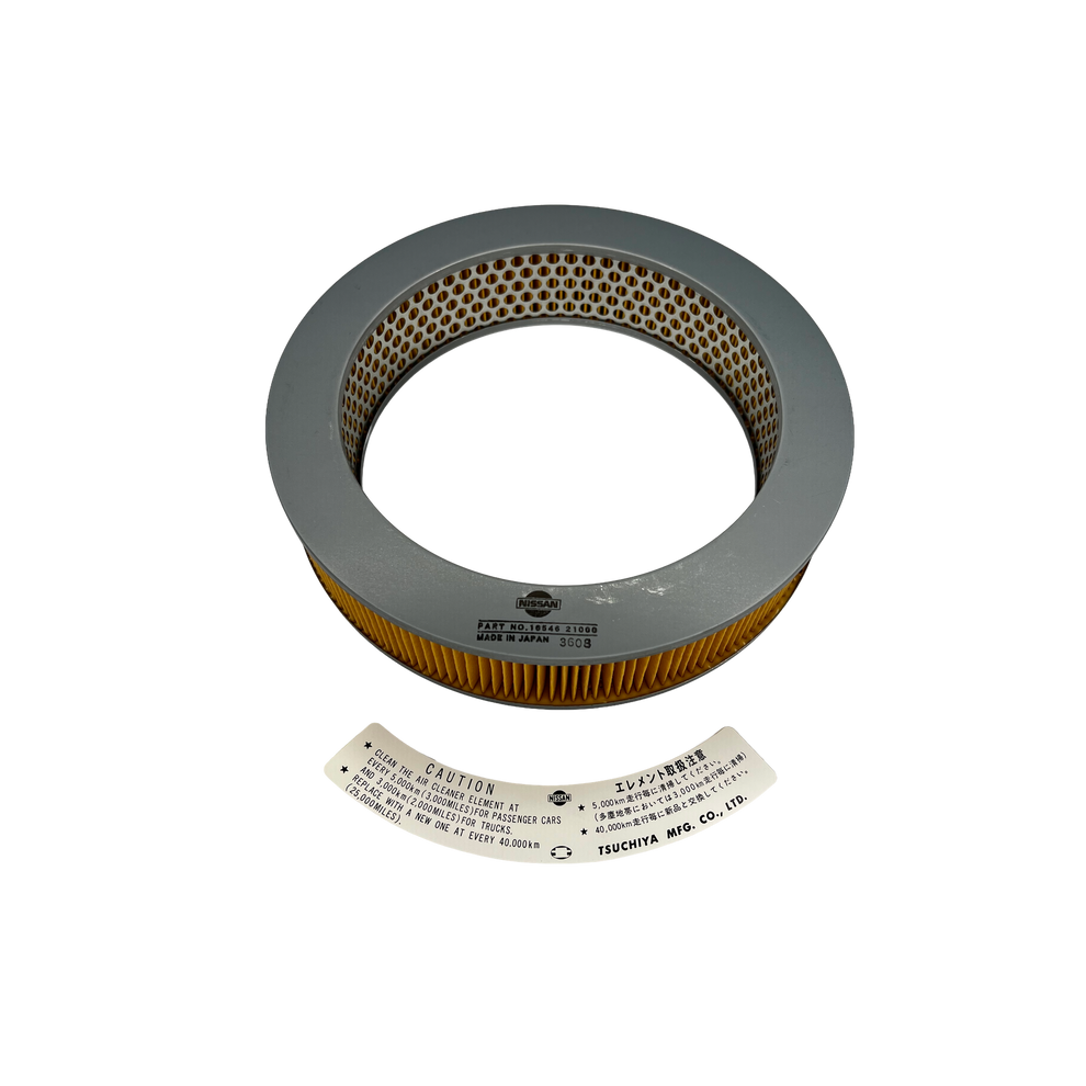 Filter Labe Air Filter + Label - Datsun 1600 – The Datsun Depot