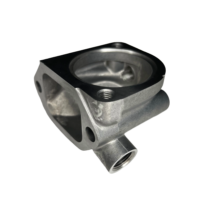 Thermostat Housing Water Outlet Lower - L-Series 2-Bolt with Extra Port