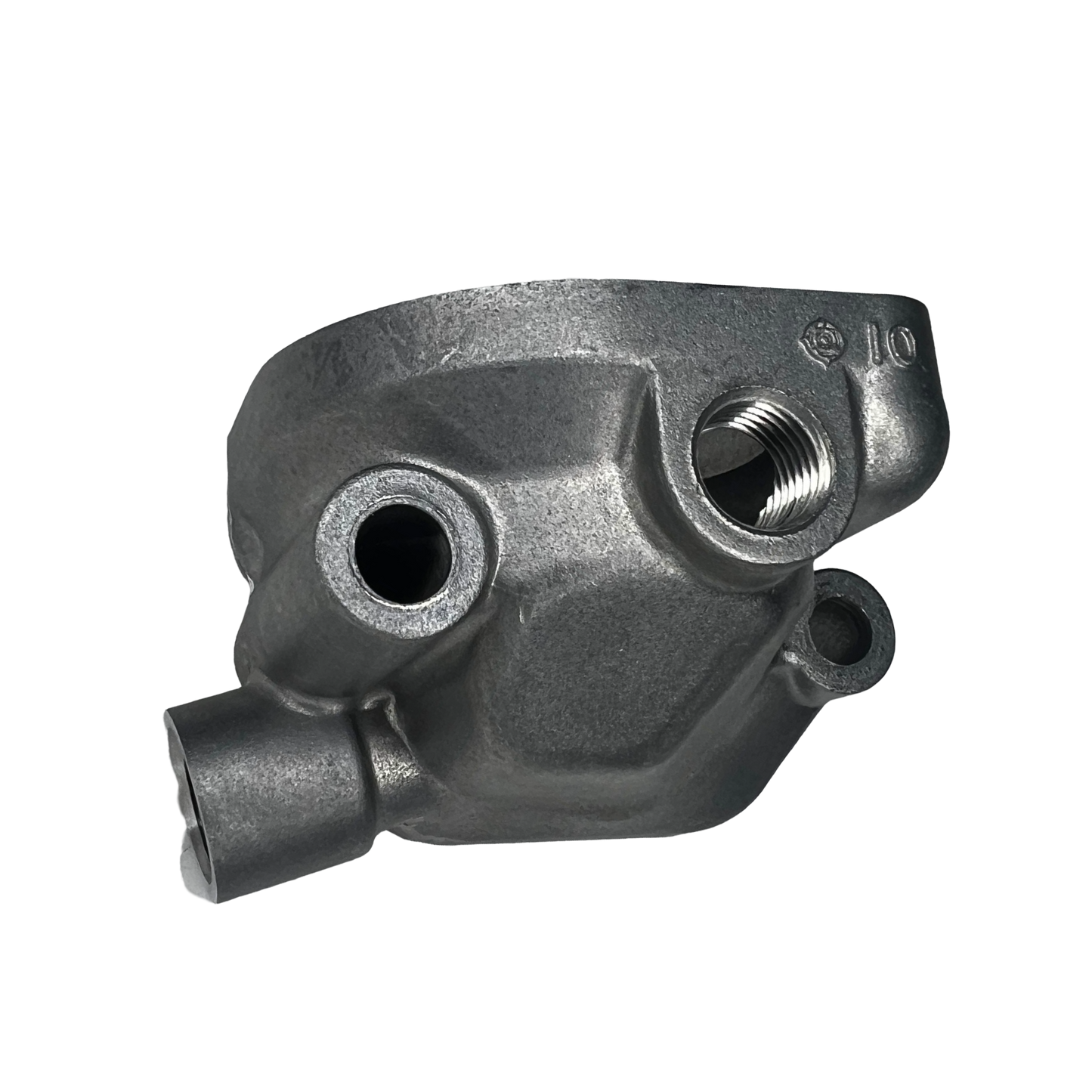 Thermostat Housing Water Outlet Lower - L-Series 2-Bolt with Extra Port