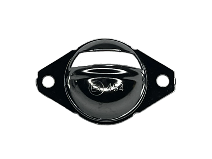 License Plate Lamp Chrome Finishers - Datsun Stanza - Pair