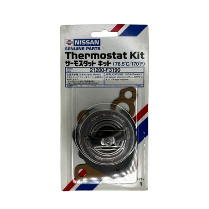 Thermostat (76.5°C) + Gasket Kit - L-Series / A-Series