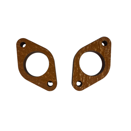 Twin SU / Hitachi Insulators - 15mm - Pair