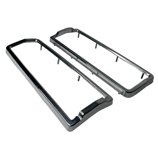 Genuine Late Datsun 1600 Taillight Surrounds - Pair