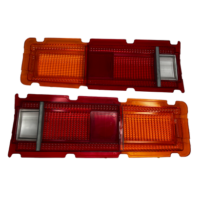 Genuine NOS Late Datsun 1600 510 Taillight Lenses - Pair
