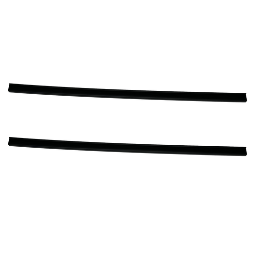 Door Glass Channel Rubbers - Pair - Datsun 1200